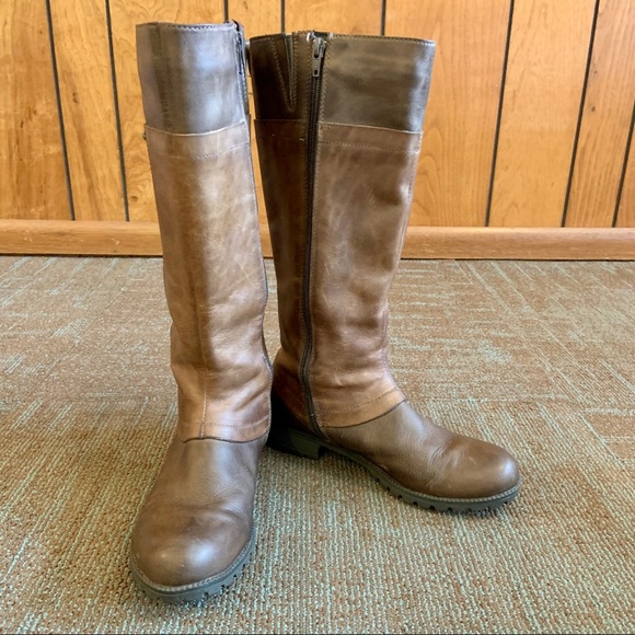 clarks gore tex knee high boots